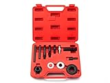 VCT 12PC Power Steering ALTERNATOR Pulley Puller/Installer Kits Compatible with GM CHYRYSLER Ford