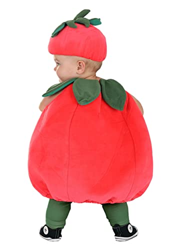 Disfraz de bebé Tiny Tomato 0-3 meses miniatura 2