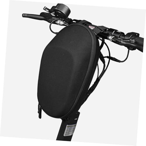 Sacoche de guidon vélo électrique noir en EVA rigide avec fermeture éclair fluide - 2