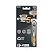 BIC Hybrid 5 Flex Men's Wet Razor with 4 Interchangeable Blades with 5 Blades Each with Aloe Vera & Vitamin E with Precision Trimmer