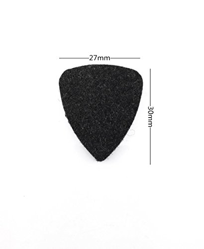 Honbay 9Pcs Felt Picks For Guitar, Ukulele, Bass #TOP2