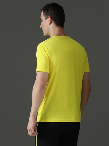 Image of EPPE Men's Round Collar T-Shirt | Regular & Dry Fit Summer Stylish Casual Tee | Polyester Half Sleeve T-Shirts for Men.