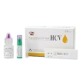Test Rapido HCV, Test Epatite C, Kit Completo per Diagnosi Rapida, Risultati Affidabili, Confezione da 3 Unità