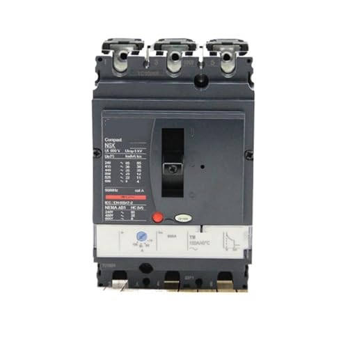 Disyuntor de caja de plástico NSX de 40A para solucionar cortes en redes trifásicas 3P