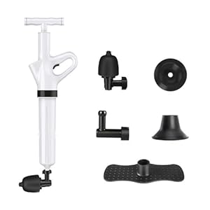 Toiletzuiger, rioolontstopper, luchtdruk toiletzuiging, hogedruk afvoerputje voor afvoer en pijpverstopping