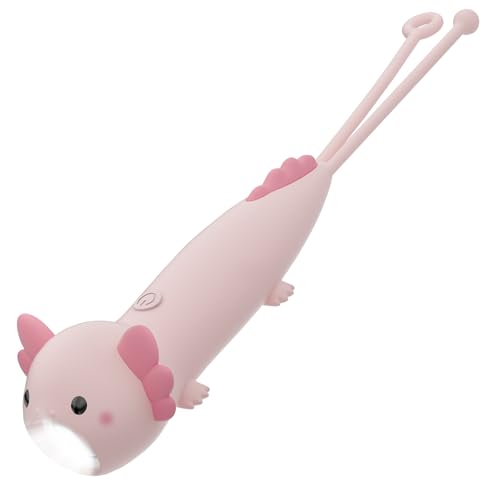Image of Axolotl Kid's Flashlight Rechargeable, LED Kid Flashlight for Boys and Girls, Suitable for Camping and Outdoor Exploration Students, Fun and Lightweight Flashlight, Birthday Gift