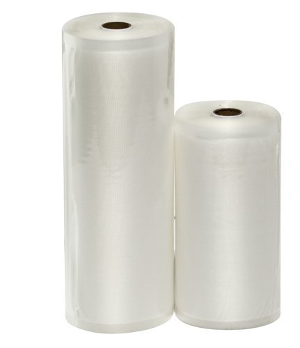 VacMaster Two Rolls of Vacuum Sealer Bags for Foodsaver - One 11.5 X 50' and One 8 X 50' by Vacmaster