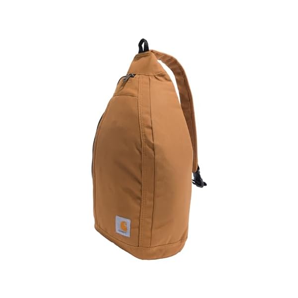 Carhartt Bag, Sling Side Release Buckle & Tablet Sleeve, Crossbody Backpack Brown, One Size