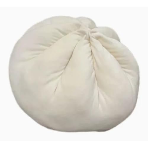 zornik もちもち肉まん抱きまくら ?抱きまくら 肉まん縫い包み 肉まん クッション 可愛い もこもこ 添い寝 抱き枕 肉まんおもちゃ クッション 食べ物 柔らかい お誕生日 ふわふわ リアル ホワイト 肉まん ぬいぐるみ もちもち肉まん縫い包み 45