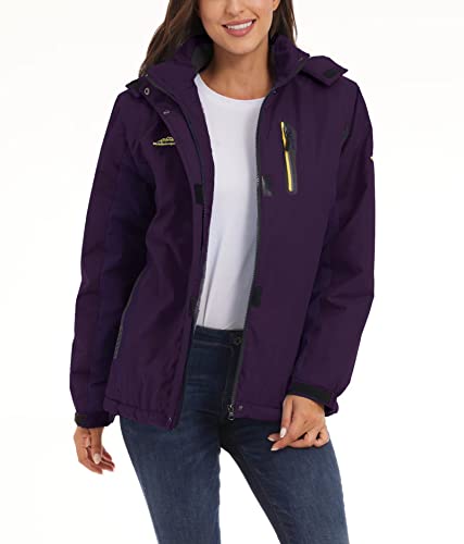 Magcomsen Snowboard Jacket Women Winter Coats For Women Skiing Jacket Women With Hood Winter Jackets For Women Hiking Jacket Women Winter Parka Jacket #TOP2
