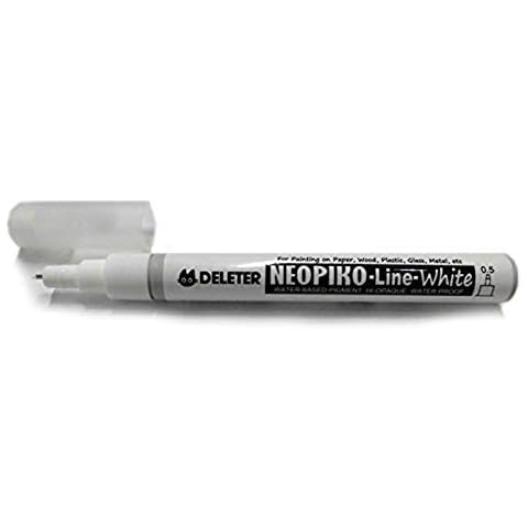 Deleter Neopiko Line White 0.5mm Liner Pen Cover