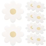 NUSITOU Einweg Pappteller Blumenform 20 Stück Elegante Papier Servierplatten 18cm Sichere Einwegteller für Hochzeitsfeiern und Festivals Festliches Partygeschirr für Picknick