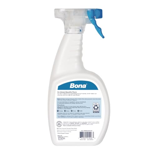 Image of Bona PowerPlus Hardwood Floor Deep Cleaner Spray - 32 fl oz - Refillable