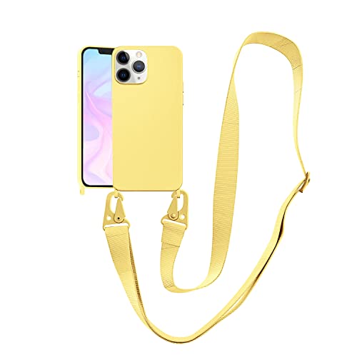 Image of Compatible with iPhone 11 Pro Case with Lanyard Crossbody iPhone Case with Strap Adjustable Shockproof Drop Protection Silicone Phone Cover for iPhone 11 Pro 5.8''