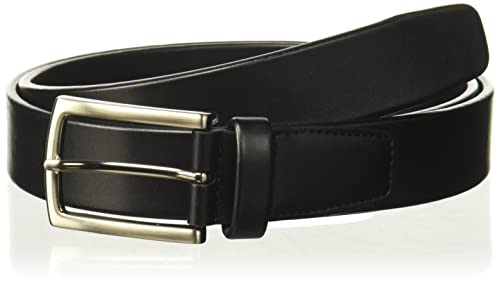 Perry Ellis Men's Tubular Leather Dress Belt