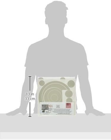 Miniatura 4 de Vinilo adhesivo de pared gris cálido, círculos, burbujas, puntos 25+ PC