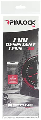 Astone Transparent Obiettivo Pinlock (Clear,One