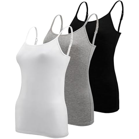 BQTQ Adjustable Spaghetti Strap Vest Tops Cover