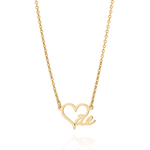 Colar Rommanel Banhado Ouro Pingente Mãe De Coração