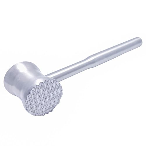 Meat Tenderizer Mallet?304 Stainless Steel ? Kitchen Meat Mallet for Chicken, Veal Cutlet, Steak, Meat Pounder Flattener?Dishwasher Safe