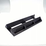3DEXL Vertical Stand Dock w/Memory Cards Holder for PlayStation PS2 Slim Console