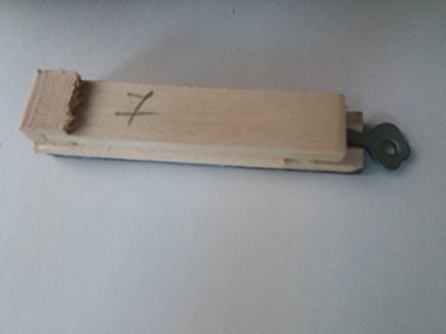 AZi Big wooden magic mystery puzzle secret tricky beautiful handcarved wooden storage jewelry box case special wooden toy hidden drawer place (Chocolate Brown)