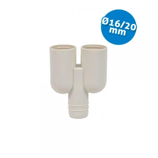 MUNDOCLIMA Te Y PVC 16-20mm 5 Pack
