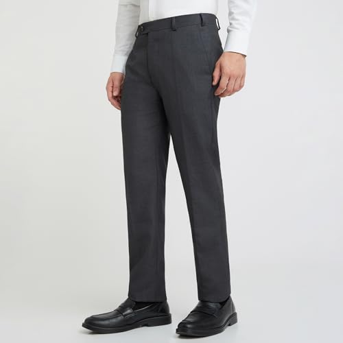 Image of Raymond Men's Slim Fit Mid Rise Trouser