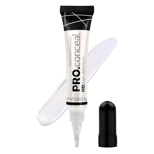 Image of L.A Girl HD Pro Conceal Iridescent - Soft Brush Tip for Easy Application - Crease Resistant - Blendable and Buildable Formula - Concealer Provides Natural Coverage - 8 G