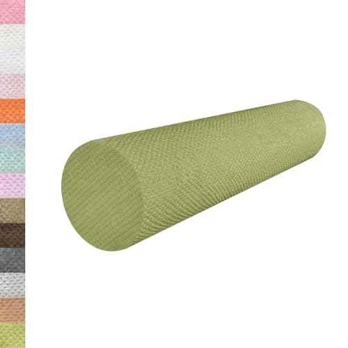 Lsjoaw 足枕 フット 85x20x20cm 足まくら 枕 むくみ解消 フィット感 方をやさしく支える 足置き ランバーサポート 首枕 足用のクッション 腰枕 高反発 フットレスト 膝枕 フットクッション カバー洗濯可能 フルーツグリーン