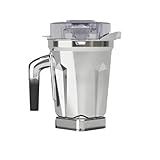 Recipiente Mezclador De Acero Inoxidable De 48 Oz Compatible Con Vitamix 5200 750 6300 Vm0103 Vm0197