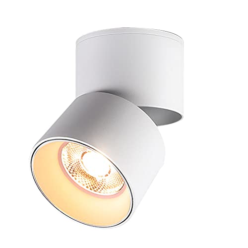 Foco LED de techo orientable para eliminar zonas oscuras en el dormitorio con luz 6000K 2