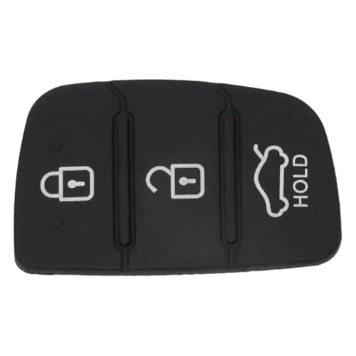 URPIZY Funda de goma para llave de coche Hyundai Creta, i20, i40, Tucson, Elantra, IX35, IX45, Solaris 2011-2019