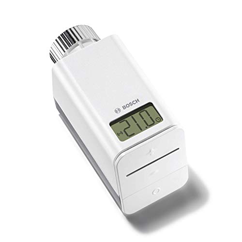 Bosch Thermostat de radiateur connecté Smart Home (Livré sans le contrôleur Bosch Smart Home, France uniquement)
