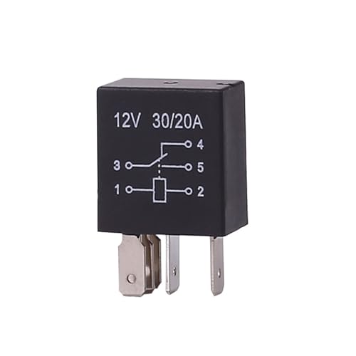 Relé 12V 30A para instalar faros auxiliares en el coche