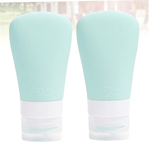 Beaupretty Artigos De Pessoal De Viagem Recipientes Vazios De Silicone Para Maquiagem Frascos De Gel