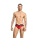 PUMA Brief 100000026 Costumi da bagno, Rosso, L Uomo
