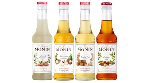 MONIN Kaffeesirup Set Nussvielfalt (4 x 250 ml) – Sirup