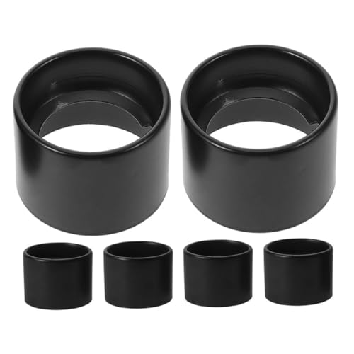 ARTIBETTER 6pcs Lamp Shade Adapter Rings Threaded Metal Lamp Fitting Parts for Ceramic Light Sockets Fit for Home and Office Lighting