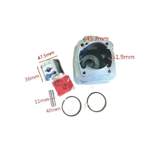 Kit cylindre 47,5 mm pour CS65T - Cylindre et piston de rechange - 3