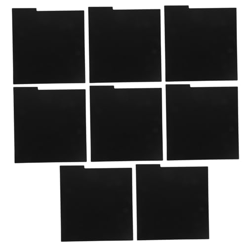 NAMOARLY 8個漫画書仕切り レコード類用プラスチック仕切りカード 書き込み可能 消去可 多用途オーガナイザー ホーム オフィス 教室対応 コン