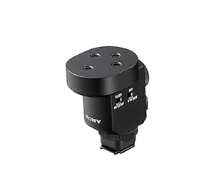 Sony ECM-M1 Microphone à Condensateur Compact pour Vidéo, Caméras et Youtube