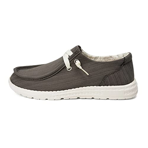 Image of Women's Canvas Loafers, Comfortable Slip-On Walking Shoes
