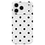 White | Large Polka Dots