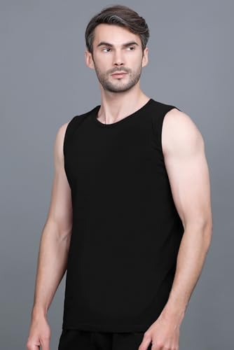 Image of GODFREY Sleeveless Tshirt for Men Cotton