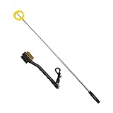 Acero Inoxidable Liviano y Duradero: Nuestro receptor de pelotas de golf retráctil está hecho de acero inoxidable 304 y ABS de alta calidad, liviano y portátil, resistente y duradero, fácil de sostener y no fácil de romper. La varilla telescópica está hecha de acero inoxidable, por lo que no se oxidará incluso si está sumergida en agua.