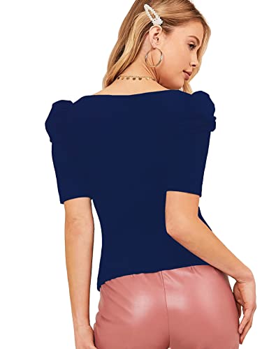 Image of Shasmi Women's Polyester Solid Slim Fit T-Shirt