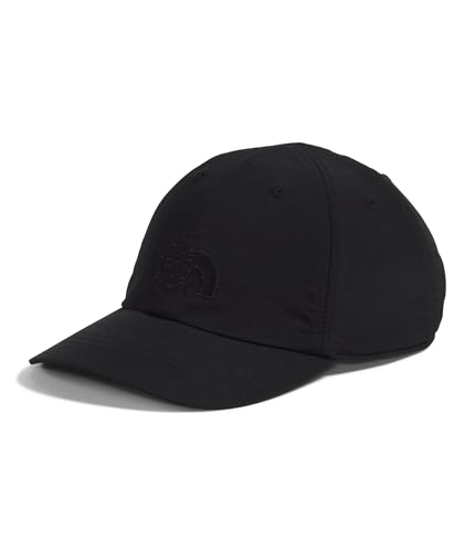 The North Face 66 FlashDry Hat | Adjustable Moisture-Wicking Baseball Cap for Men & Women, Classic Fit for Everyday & Outdoor Wear, TNF Black/TNF Black, One Size