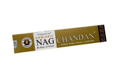 Golden Nag Indiens Chandan Bâtonnets d'encens 15 g