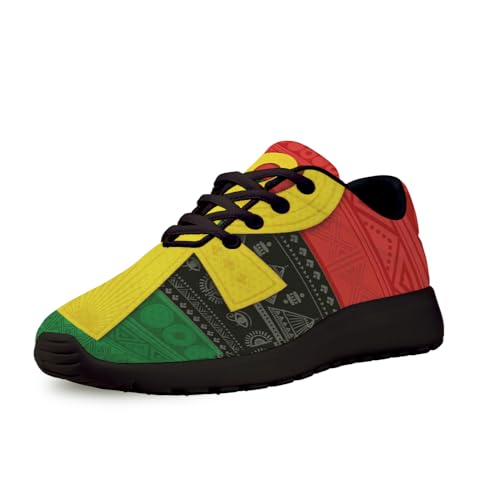 Pan African Ankh Shoes for Women Men Trail Running Casual Fashion Sneakers Slip-on Tennis Shoes